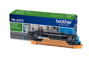 Oryginalny Toner Brother TN247C Cyan 2,3k do Brother DCP-L3510CDW DCP-L3550CDW HL-L3270CDW