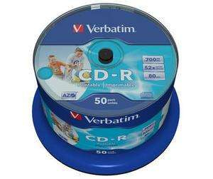 Verbatim CD-R 52x 700MB 50p cake box