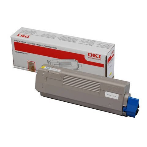 Oryginalny Toner 46490605 do OKI 6k Yellow