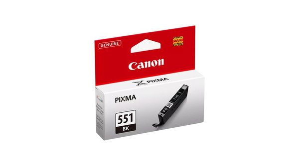 Canon CLI-551BK, CLI551BK (6508B001) 7ml Black do Canon PIXMA IP7250 MG5650 MG5550 Tusz Oryginalny
