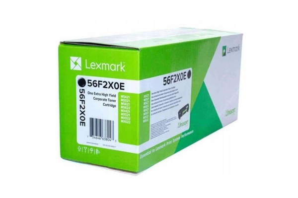 Lexmark 56F2X0E 20k Black do Lexmark MS421 MS521 MS621 MS622 MX421 MX521 MX522 MX622 Toner Oryginalny