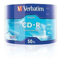 Verbatim CD-R 52x 700MB 50P SP Extra