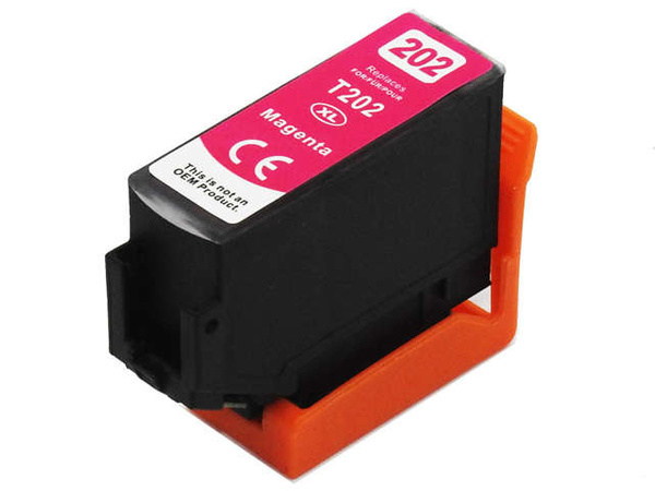 Zgodny tusz Epson 202 T202XL Magenta 12ml do Epson XP6000, XP6005 DDPrint Nowy