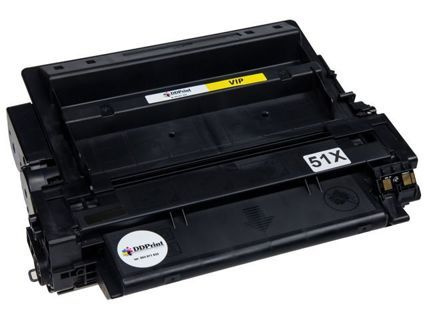 Zamiennik HP 51X Q7551X 12K Black toner marki DDPrint VIP do HP LaserJet P3005 P3005d P3005dn P3005n P3005x M3027 M3035