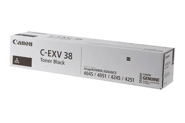 Canon C-EXV38, CEXV38, 4791B002 34,2k Black do Canon ADV iR4045i, iR4051i, iR4245i, iR4251i  Toner Oryginalny