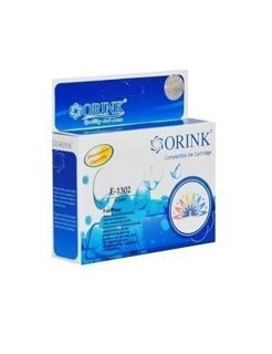 Zamiennik Epson T1302 18ml Cyan tusz marki Orink do Epson BX525 BX535 BX625 BX635 BX925 BX935 SX525 SX620 WF3010 WF3520 WF3530 WF3540 WF7015 WF7515 WF7525