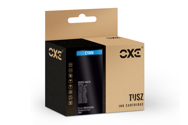 Zamiennik tusz OXE Brother LC125XLC 15ml cyan do J4110DW/J4410DW/J6520DW