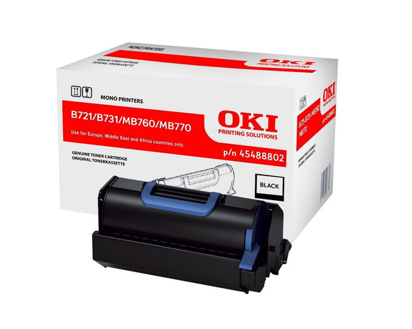 Oryginalny Toner 45488802 do OKI 18k Black