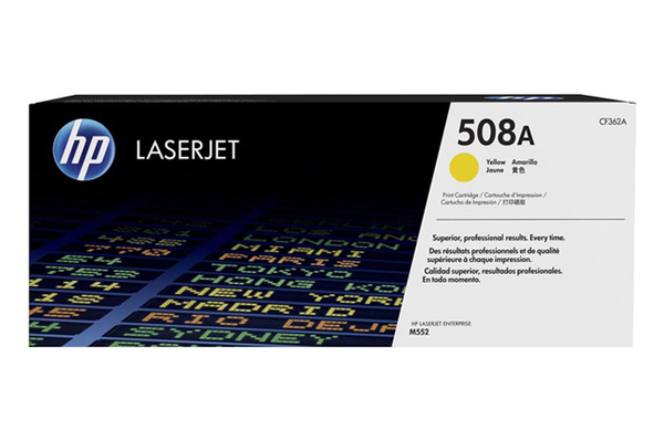 HP 508A CF362A 5k Yellow do HP Color LaserJet Enterprise M552 M553 M577 Toner Oryginalny