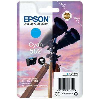 Epson Tusz Stylus 502 T02V24 Cyan