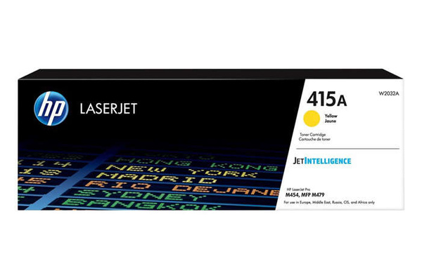 Oryginalny Toner HP 415A W2032A 2,1k Yellow do HP Color LaserJet Pro M454dn M454dw M454fw M454nw M479dn M479dw M479fdn M479fdw M479fnw E45028dn E47528f M455dn M480f