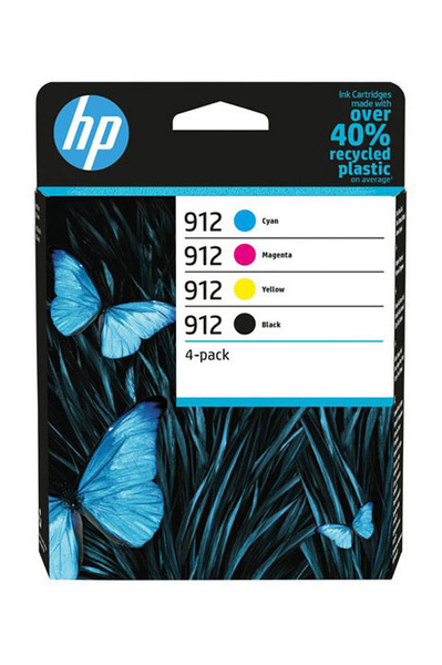 HP 912 (6ZC74AE) 0,3/0,315k CMYK Zestaw Tusze Oryginalne