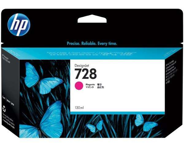 HP Tusz nr 728 F9J66A Magenta 130 ml