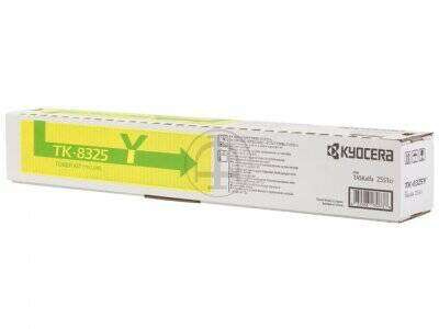 Oryginalny Toner TK-8325Y do Kyocera 12k Yellow