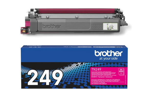 Oryginalny Toner Brother TN249M 4k Magenta do Brother HL-L8230CDW HL-L8240CDW MFC-L8340CDW MFC-L8390CDW