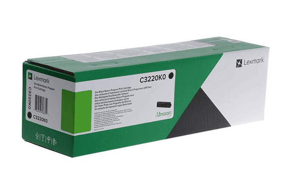 Lexmark C3220K0 1,5k Black do Lexmark C3224 C3226 C3326 C3426 Toner Oryginalny