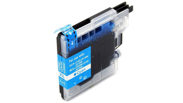 Zgodny Tusz LC-985 25ml Cyan do Brother DCP-J125 DCP-J315W DCP-J140W DCP-J515W DDPrint Nowy