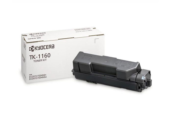 Kyocera TK1160, TK-1160, 1T02RY0NL0 7,2k Black do Kyocera ECOSYS P2040DN, P2040DW Toner Oryginalny