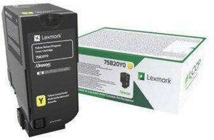 Lexmark Toner 75B20Y0 Yellow 10K