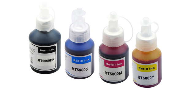 Zgodny z Brother BT6000 BT5000 CMYK tusze do Brother DCP-T220 T420W T425W T426W T500W T510W T520W T525W DDPrint Nowy