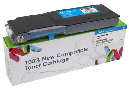 Zamiennik Dell 593-BBBT 4k Cyan toner marki Cartridge Web do Dell C2660dn C2665dnf