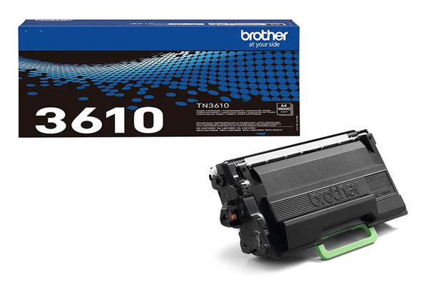 Brother TN3610, TN-3610 18k Black do Brother HL-L6210DW, HL-L6410DN, MFC-L6710DW, MFC-L6910DN Toner Oryginalny