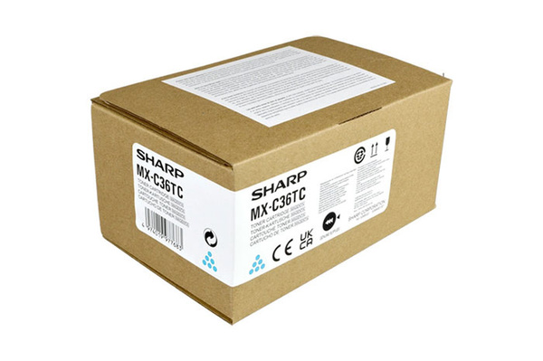 Sharp MXC36TC, MX-C36TC 11,7k Cyan do Sharp MX-C358F, MX-C428P Toner Oryginalny