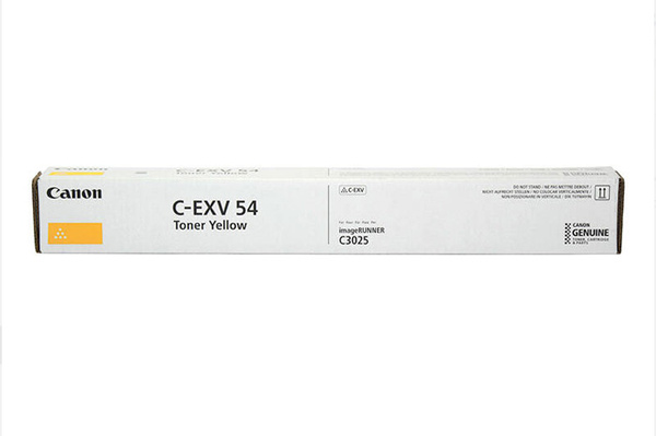 Canon C-EXV54Y, CEXV54Y, 1397C002 8k Yellow do Canon ADV iR-C3025i, iR-C3125i Toner Oryginalny