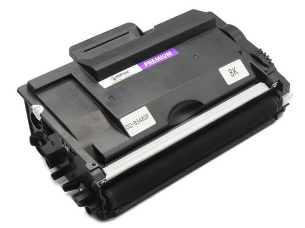 Zgodny Toner Brother TN-3480 / TN3480 Black 8K marki DDPrint do Brother HL-L5000/L5100/L5200/ L6250/L6300/L6400/L5500/L6600/ L5700/L5750/L6800/L6900