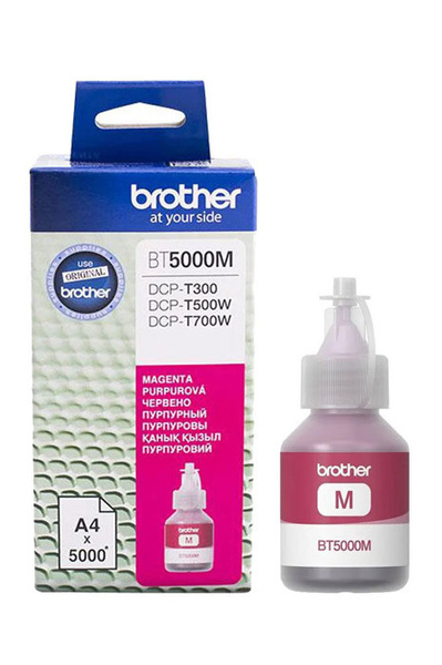 Brother BT-5000M, BT5000M 5k Magenta do Brother DCP-T220 T420W T425W T426W T500W T510W T520W Tusz Oryginalny