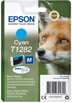 Oryginalny Tusz T1282 do Epson 3.5 ml Cyan