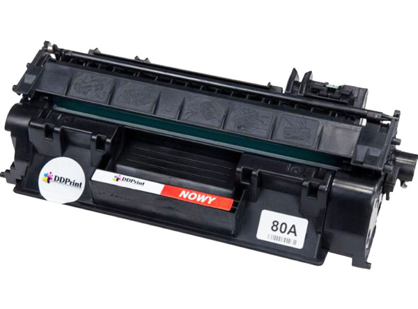 Zgodny Toner 80A CF280A 2,7k Black do hp laserjet pro 400 m401, hp laserjet pro 400 m425dn DDPrin Nowy
