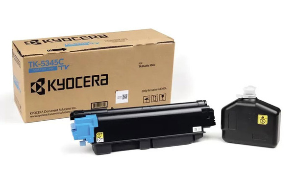 Kyocera TK5345C, TK-5345C, 1T02ZLCNL0 9k Cyan do Kyocera TASKalfa 352ci, 352i Toner Oryginalny