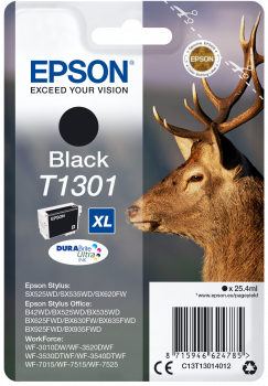 Oryginalny Tusz T1301 do Epson 25.4 ml Black