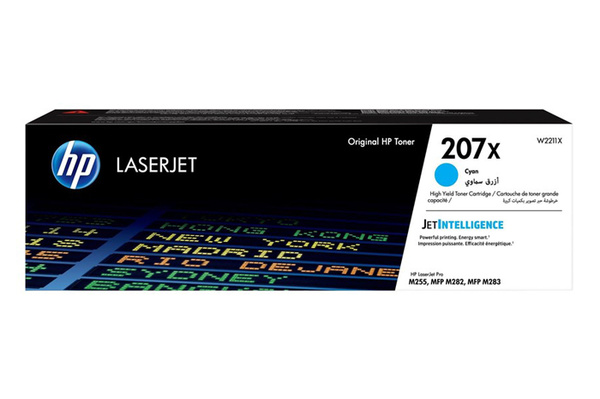 HP 207X W2211X 2,45k Cyan do HP Color LaserJet Pro M255 M282 M283 Toner Oryginalny