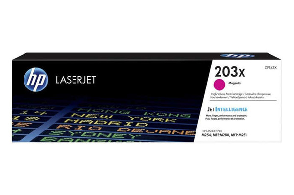 Oryginalny Toner Magenta HP Color LaserJet M254, MFP M280, MFP M281 (203X CF543X)