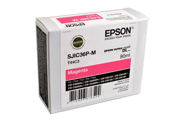 Oryginalny Tusz Magenta Epson SJIC36PM, SJI-C36PM, SJIC-36PM (T44C3, C13T44C340)