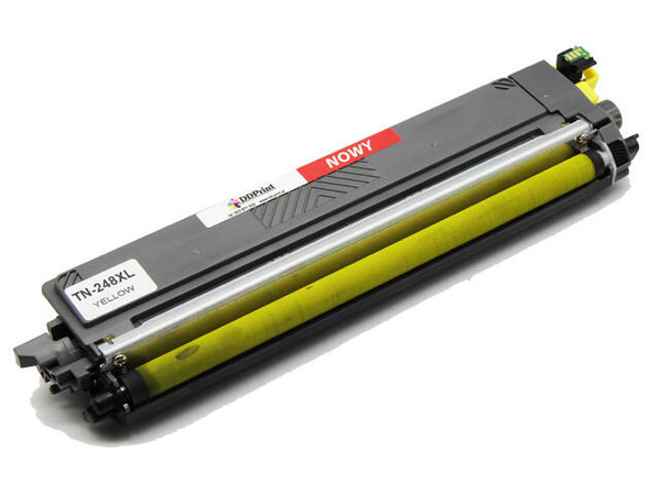 Toner DDPrint kompatybilny TN-248XL Yellow – wydajność 2300 stron