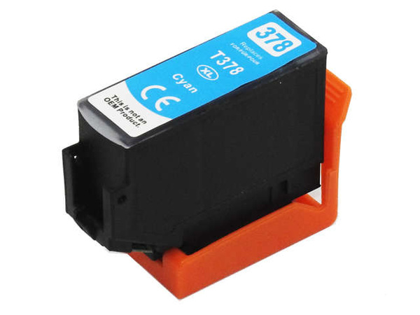 Zgodny Tusz Epson T3782 Cyan 0.83K do Epson XP8000, XP8005, XP8500, XP8505, XP15000 DDPrint Nowy