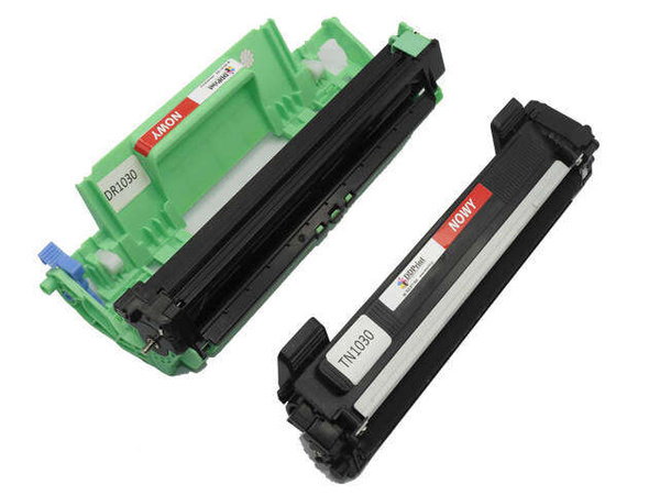 Zgodny Zestaw toner + bęben TN-1030 i DR-1030 marki DDPrint do Brother HL-11/HL-1110/1110e/HL-1210/DCP-1510/DCP-1512/DCP-1612