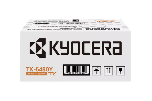 Kyocera TK5480Y, TK-5480Y, 1T0C22ANL0 1,25k Yellow do Kyocera ECOSYS PA2101cwx, PA2101cx, MA2101cfx, MA2101cwfx Toner Oryginalny