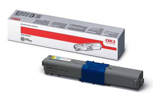 OKI 44469704 2k Yellow do Oryginalny Toner Yellow OKI C310 C330 C331 C510 C511 C530 C531 MC351 MC352 MC361 MC362 MC561 MC562 Toner Oryginalny