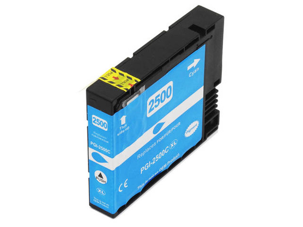 Zgodny tusz Canon PGI-2500XL Cyan 19.3ml do Canon iB4050, MB5050, MB5350 DDPrint Nowy