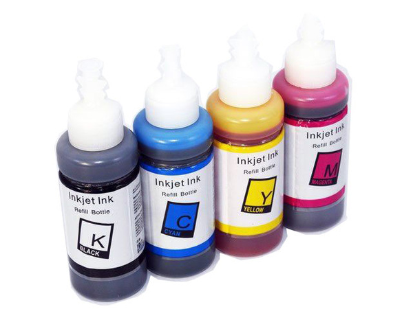 Zgodny Komplet Tusze Epson 664 T6641-T6641 CMYK do EPSON ECOTANK L3070 L3060 L3050