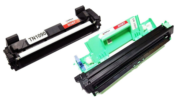 Zgodny Komplet Bęben DR1090 + Toner TN1090 czarny do Brother DCP1622-WE DCP-1623WE HL-1222WE HL-1223WE DDPrint Nowy