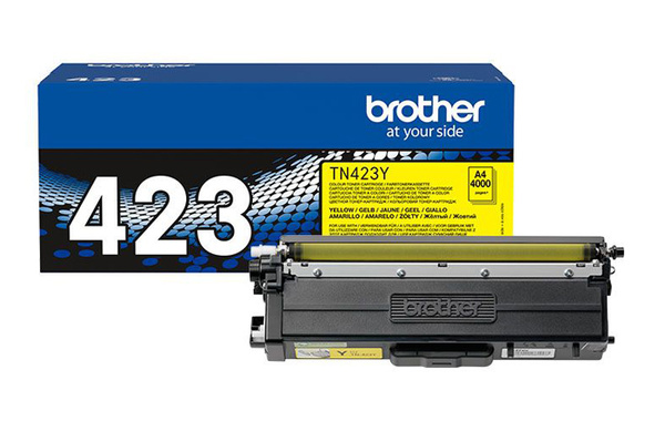Oryginalny Toner Brother TN423Y / TN-423Y 4k Yellow do Brother L8260 L8360 L8410CDW L8690CDW L8900CDW