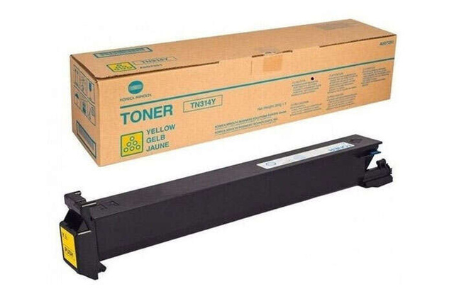 Oryginalny Toner Konica Minolta Bizhub TN314Y, TN-314Y, A0D7251 20k Yellow do Konica Minolta Bizhub C353