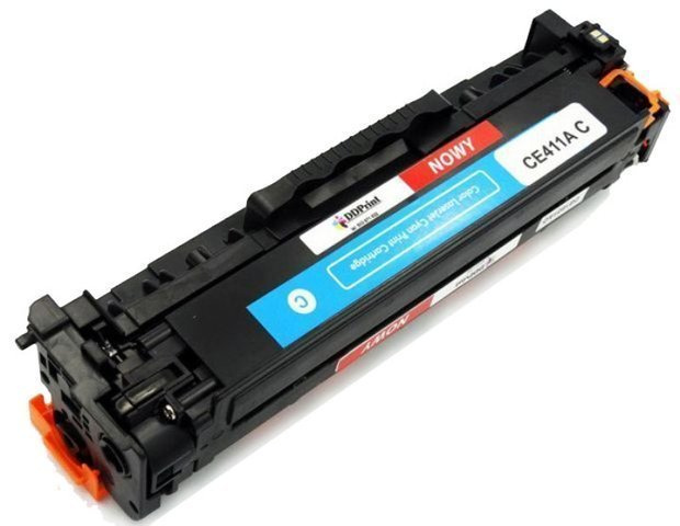 Toner zamienny HP CE411A 2,6k Cyan marki DDPrint do HP LaserJet Pro M351a M375nw M451dn M451dw M451nw M475dn M475dw