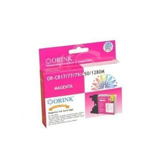 Zamiennik Brother LC1280XL 19ml Magenta tusz marki Orink do MFC-J5910DW MFC-J6510DW MFC-J6910D