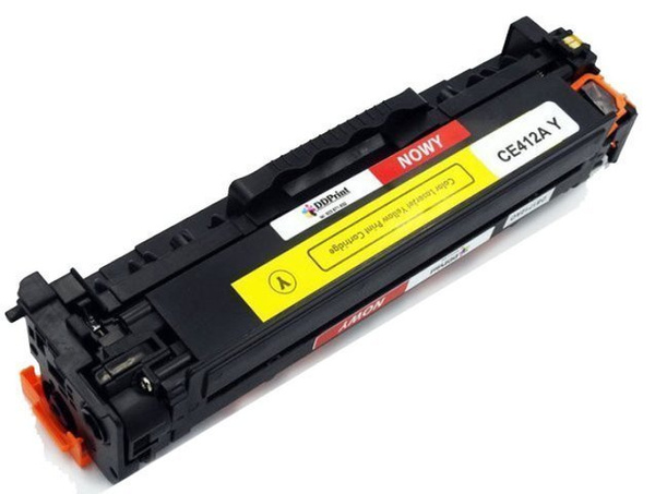 Zgodny Toner CE412A 2,6K Yellow do HP LaserJet Pro M351 M375 M451 M475 DDPrint Nowy